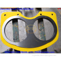 Econonic hardfacing concrete pump wear plate and cutting ring for IHI